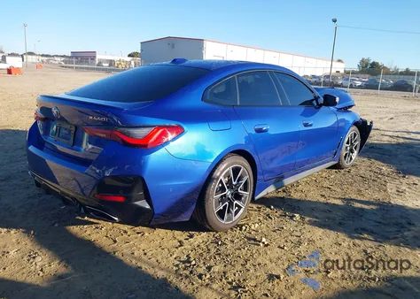 2024 BMW M440I Gran Coupe xDrive из США, поврежденный, VIN WBA13AW04RFS99699